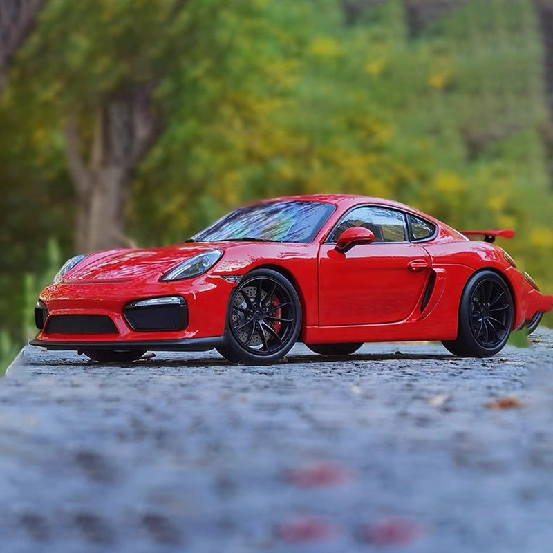 Schuco Porsche Cayman GT4 1:18 Diecast Model Car