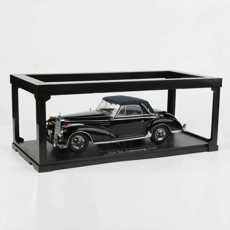 KK Scale 1:18 Mercedes-Benz 300 Sc Cabriolet 1957 Black Diecast Model