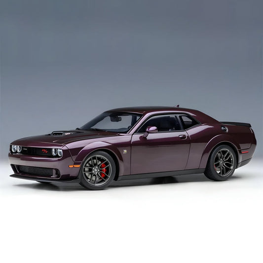 Autoart 1/18 Dodge Challenger R/T wide body Purple diecast car model