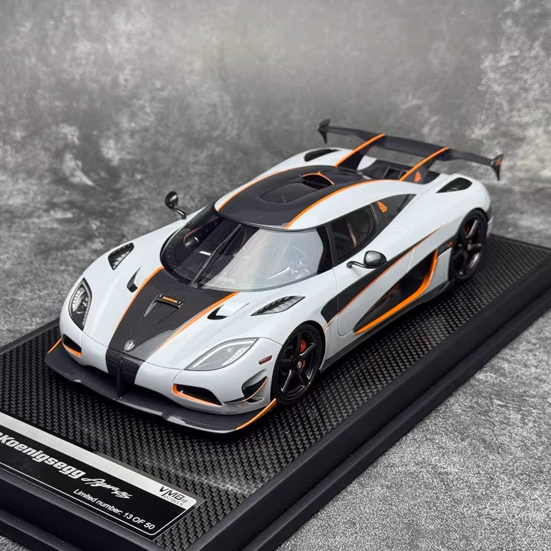 VMB Koenigsegg Agera RS 1:18 Resin Supercar Model – YX car model