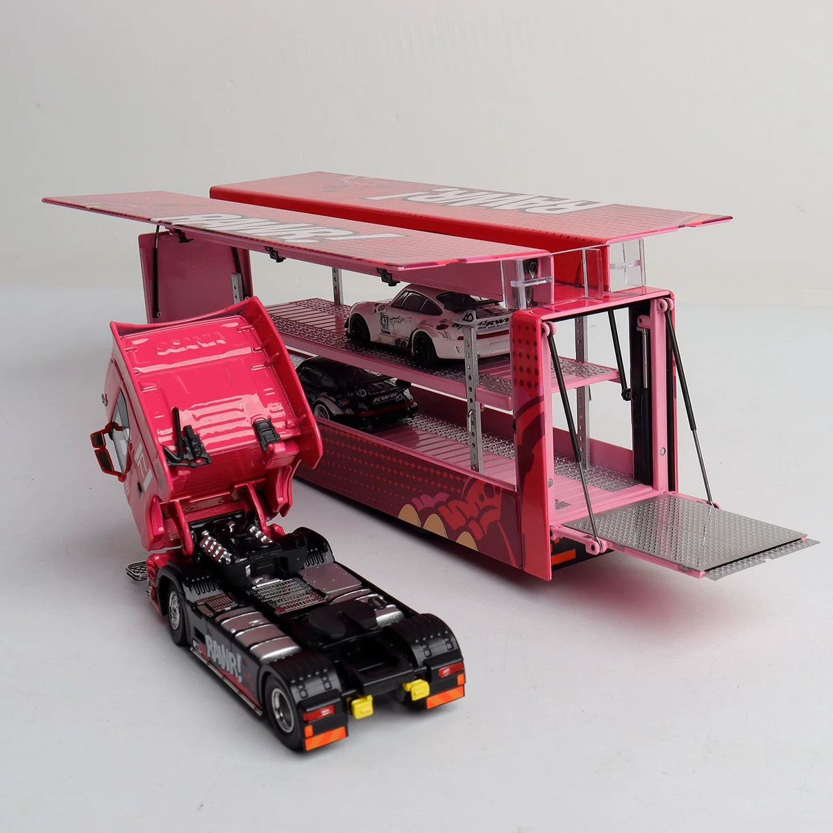 MAXWELL Scania S730 Wing-Opening Trailer 1:64 Diecast Model Truck