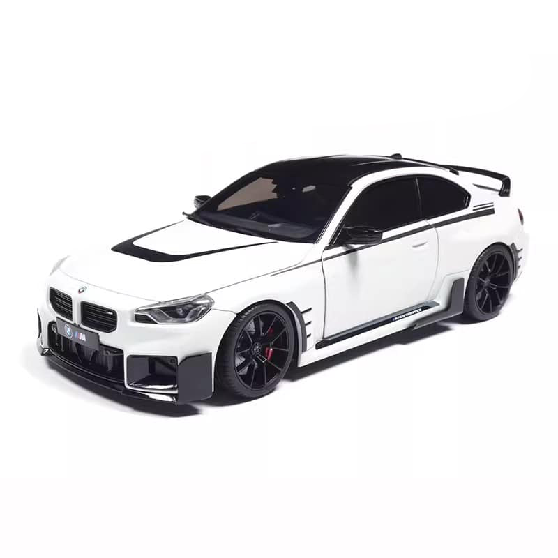 Solido 1:18 BMW M2 2025 Alpine White Diecast Model – YX car model