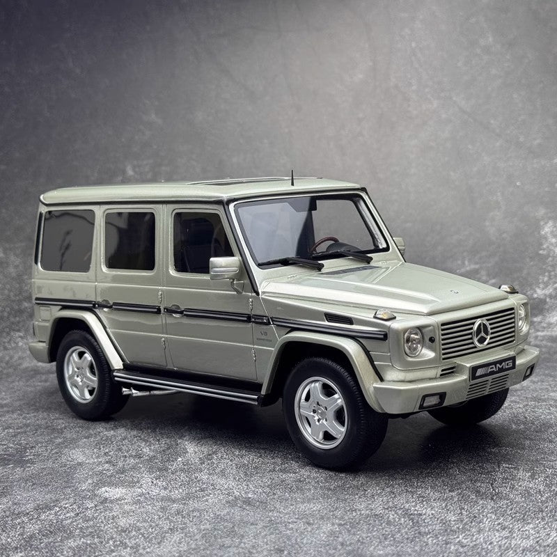 2003 Mercedes-Benz G-Class G55 AMG Iridium Silver – 1:18 Scale Resin Model by OTTO (Limited to 3,000 Units)(OT1126)