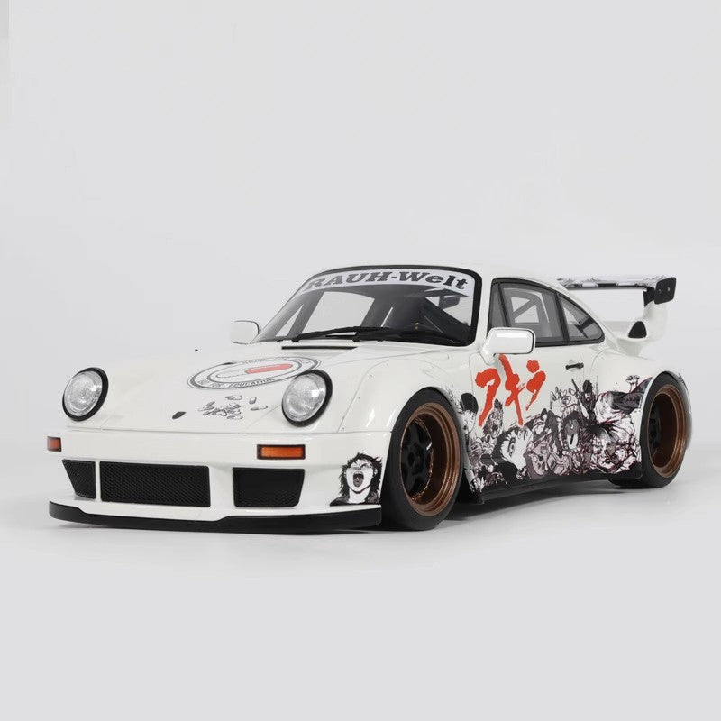 GT Spirit 1:18 RWB Akira Glacier White 2024 Resin Model (GT508) – Handcrafted Limited Edition Pre-sale