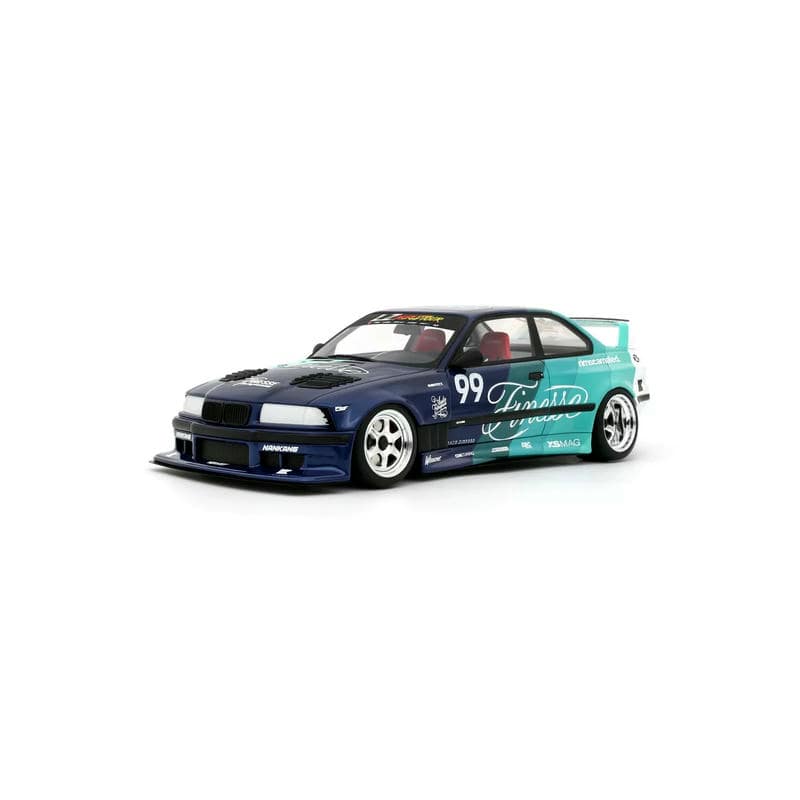 OTTO Mobile 1:18 BMW E36 MY KYZA Blue 2024 Resin Model-OT1226 – YX