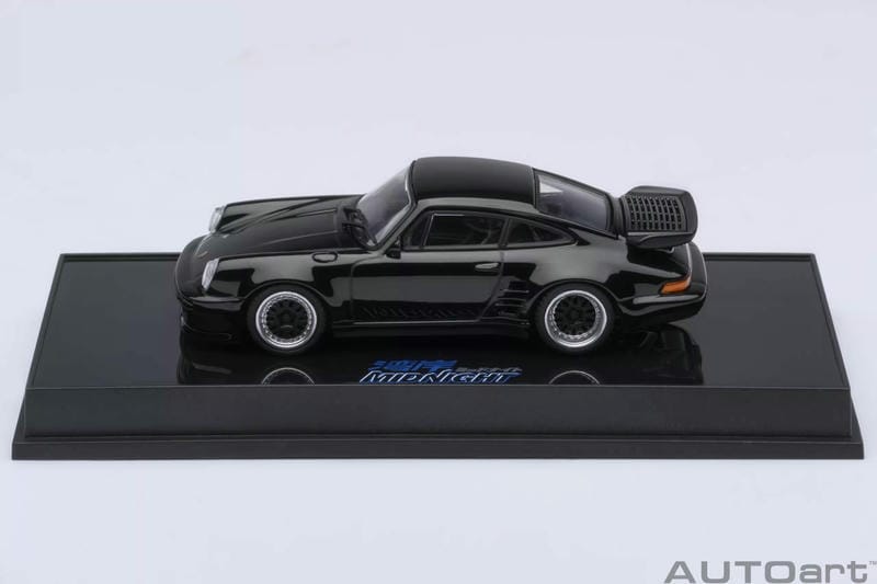 AUTOart 1:64 Porsche 911 (930) Turbo “Blackbird” Diecast Model Car