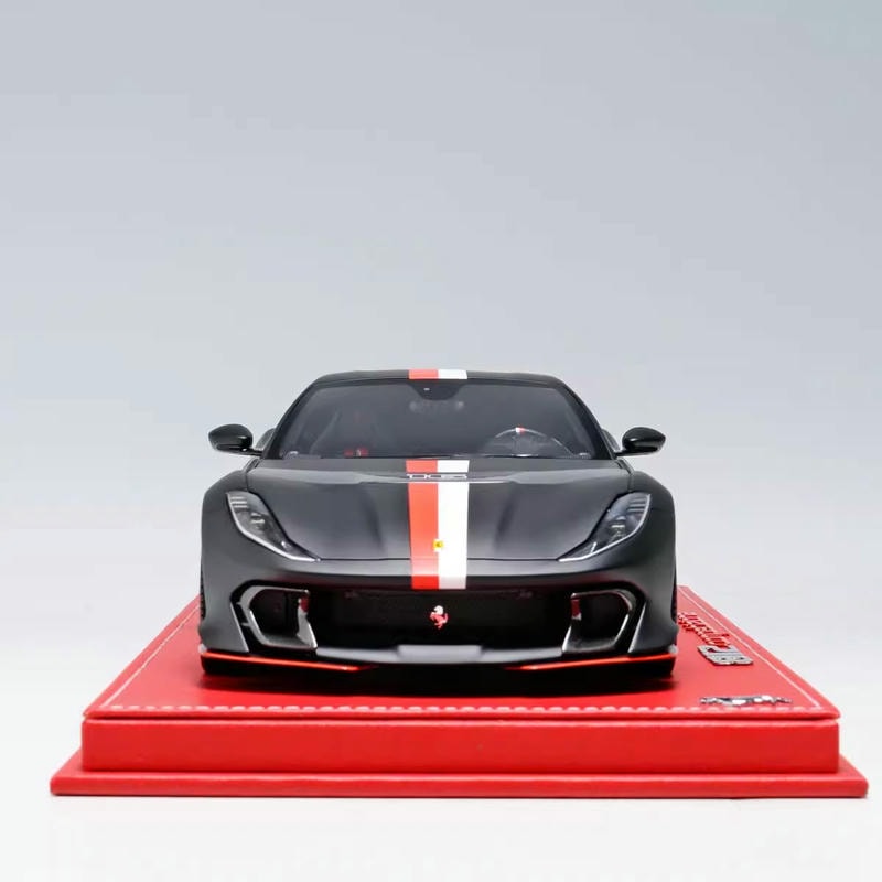 BBR 1:18 For Ferrari 812 Competizione Leclerc Resin Car Model Collection