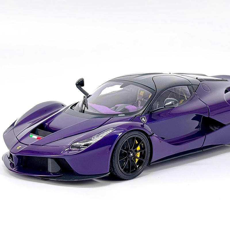 BBR 1:18 Ferrari LaFerrari Dubai Purple Diecast Car