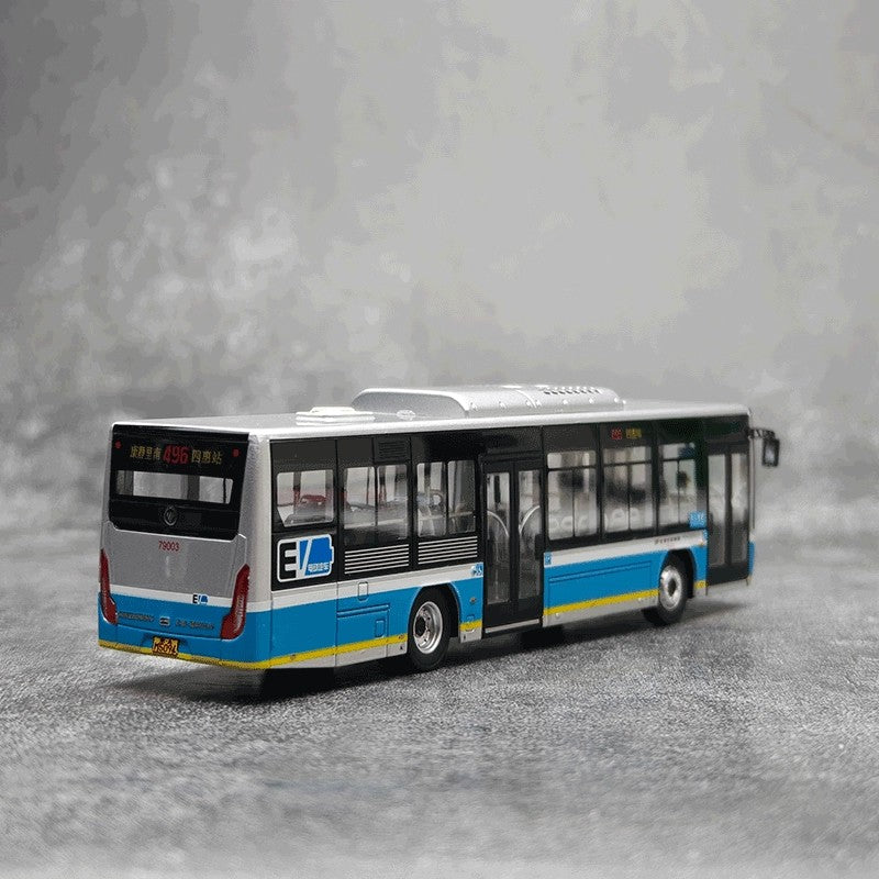 Original 1:64 Beijing Bus Route 496 Diecast Model