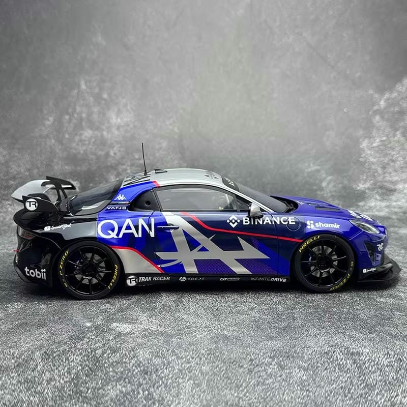 OTTO 1:18 Alpine A110 GT4 EVO Blue Esports Series 2024