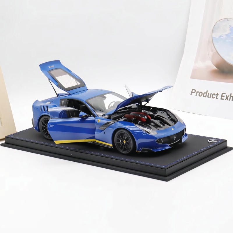 For Ferrari F12 TDF Italy BBR 1:18 sports car simulation alloy full open car model