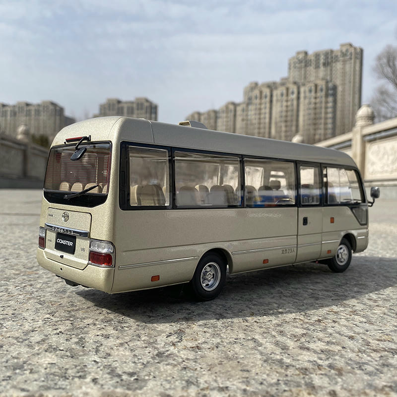 Original 1:24 Toyota Coaster Diecast Bus