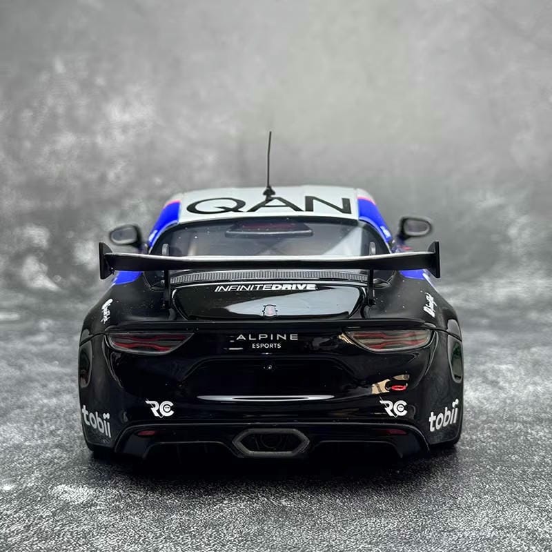 OTTO 1:18 Alpine A110 GT4 EVO Blue Esports Series 2024