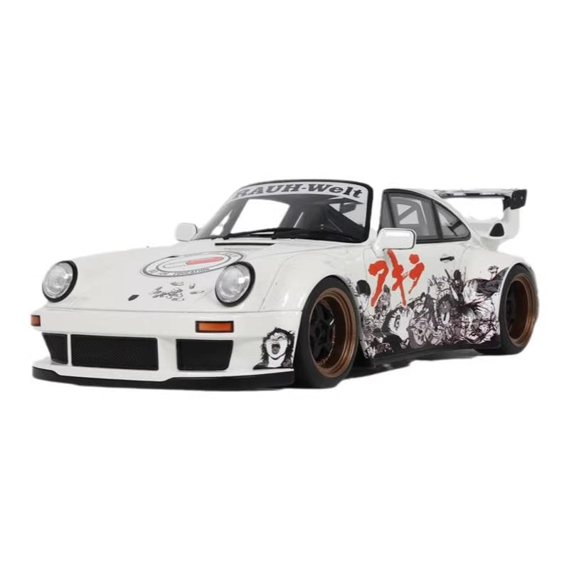GT Spirit 1:18 RWB Akira Glacier White 2024 Resin Model (GT508) – Handcrafted Limited Edition Pre-sale