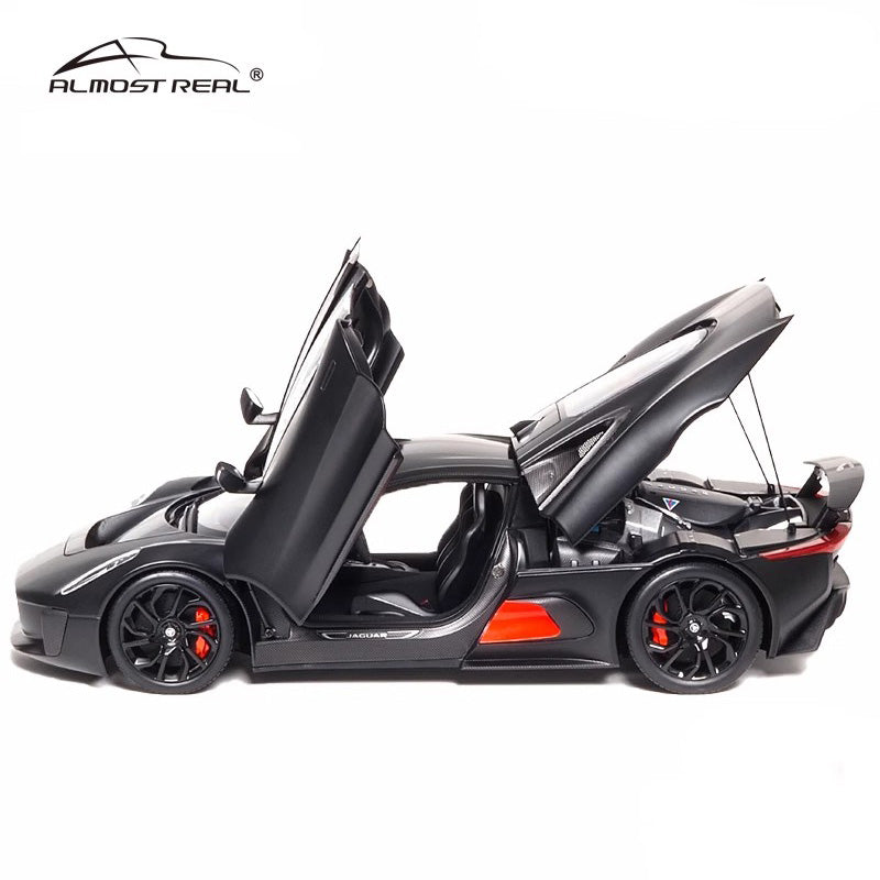 AR almost real Jaguar CX75 2013 1:18 alloy fully open car model limited edition