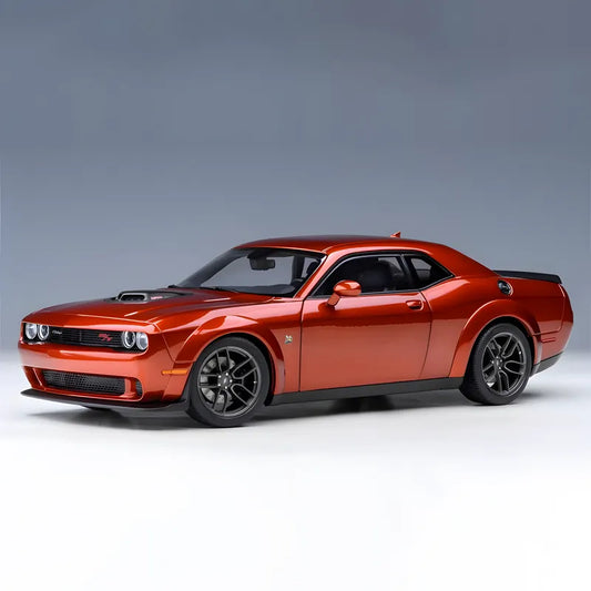 Autoart 1/18 Dodge Challenger R/T wide body Orange diecast car model