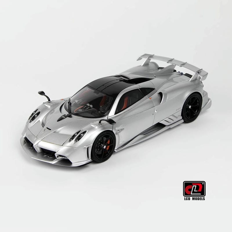 Pre-sale LCD 1:18 Pagani Imola Diecast Alloy Model Car-silver