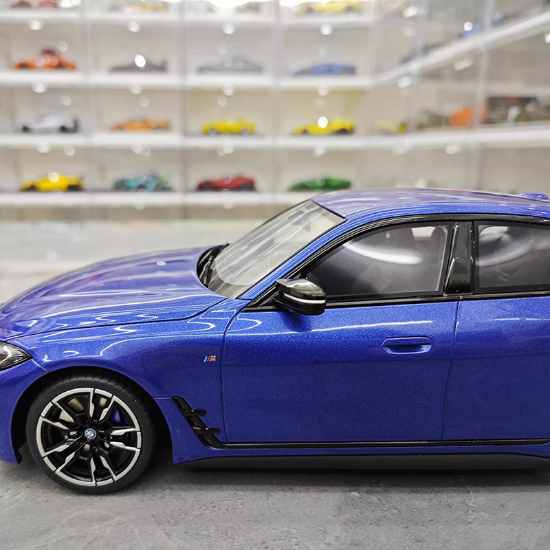 OTTO 1:18 BMW i4 M50 Resin Model Car – Blue(OT453)
