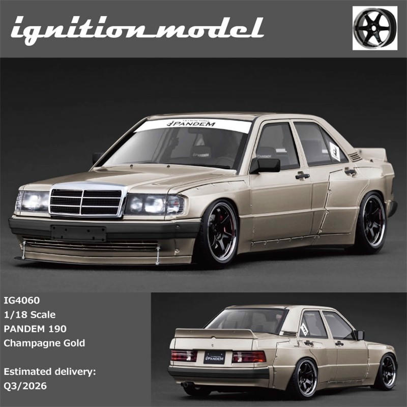 Ignition Model 1:18 PANDEM 190 Resin Model – YX car model