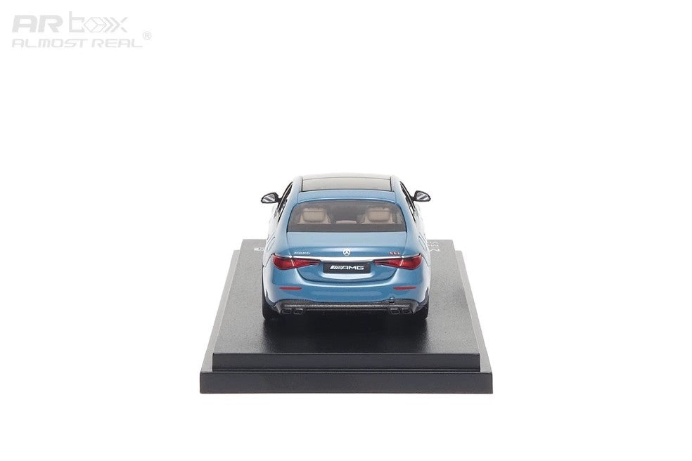 Mercedes-AMG S 63 E Performance (2023) – 1:64 Diecast Model by Almost Real (Porcelain Blue – Static Collector’s Edition)