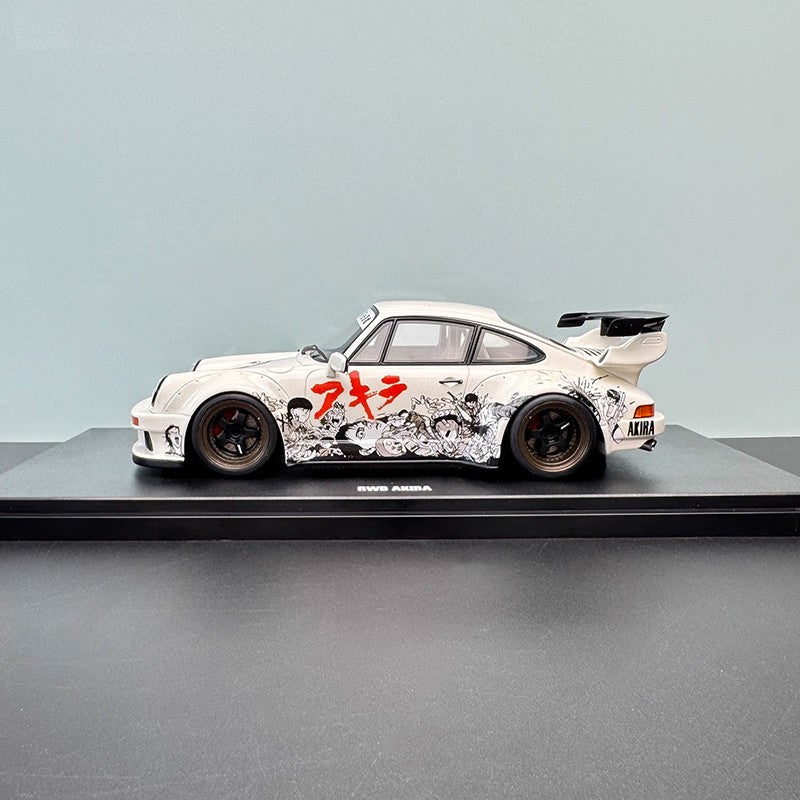 GT Spirit 1:18 RWB Akira Glacier White 2024 Resin Model (GT508) – Handcrafted Limited Edition Pre-sale
