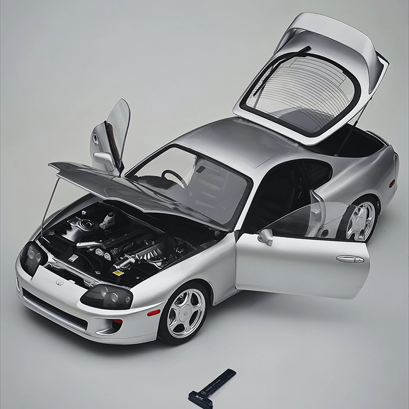 WHELART 1:18 Toyota Supra A80 Diecast Model Car