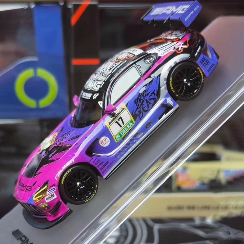 NZG 1:64 Mercedes-AMG GT3 "Purple Beast" 2025 Diecast Model