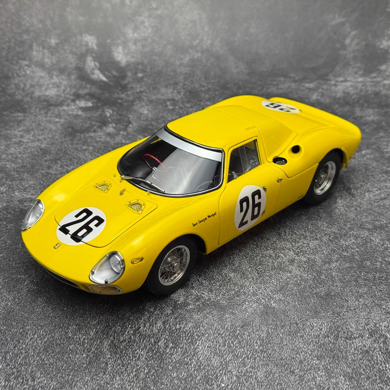CMC Ferrari 250 LM #26 1:18 Diecast Classic Racing Car Model – YX