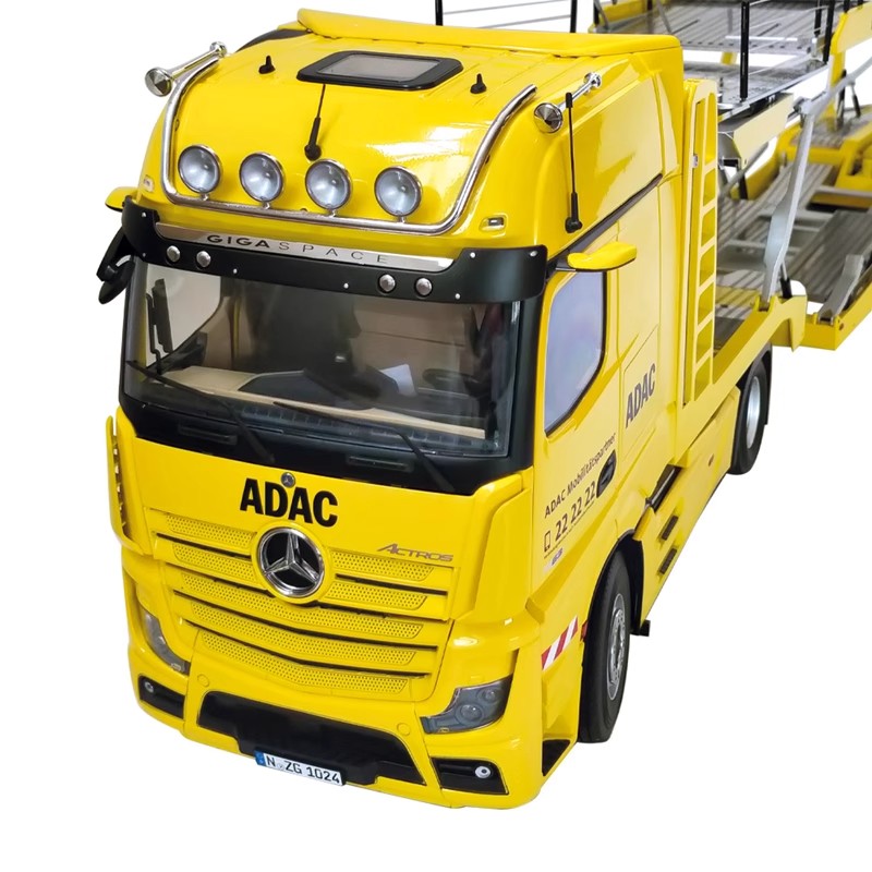 NZG 1:18 Mercedes-Benz Actros GigaSpace Double-Decker Trailer Alloy Model