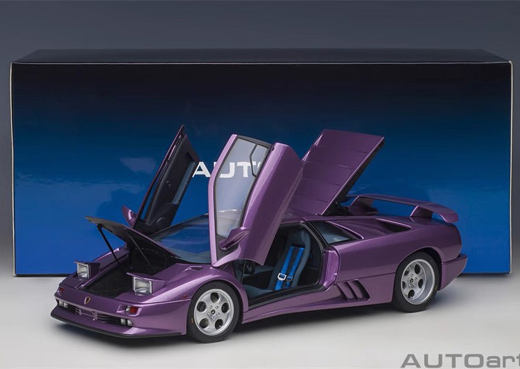 Autoart 1:18 For Lamborghini Diablo SE30 Jota Ghost Collection Diecast model cars