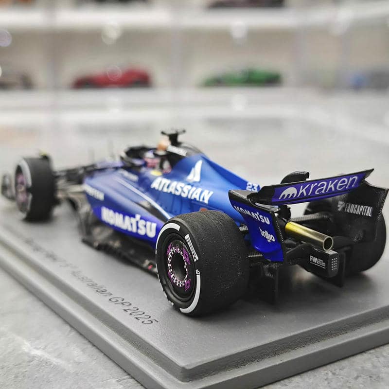 Spark 1:43 Williams FW47 #23 Alex Albon Australian Grand Prix 2025 F1 Resin Model