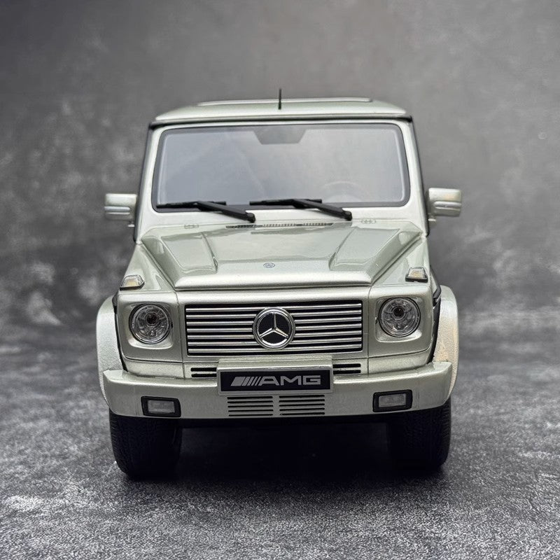 2003 Mercedes-Benz G-Class G55 AMG Iridium Silver – 1:18 Scale Resin Model by OTTO (Limited to 3,000 Units)(OT1126)