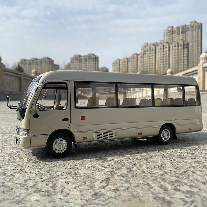 Original 1:24 Toyota Coaster Diecast Bus