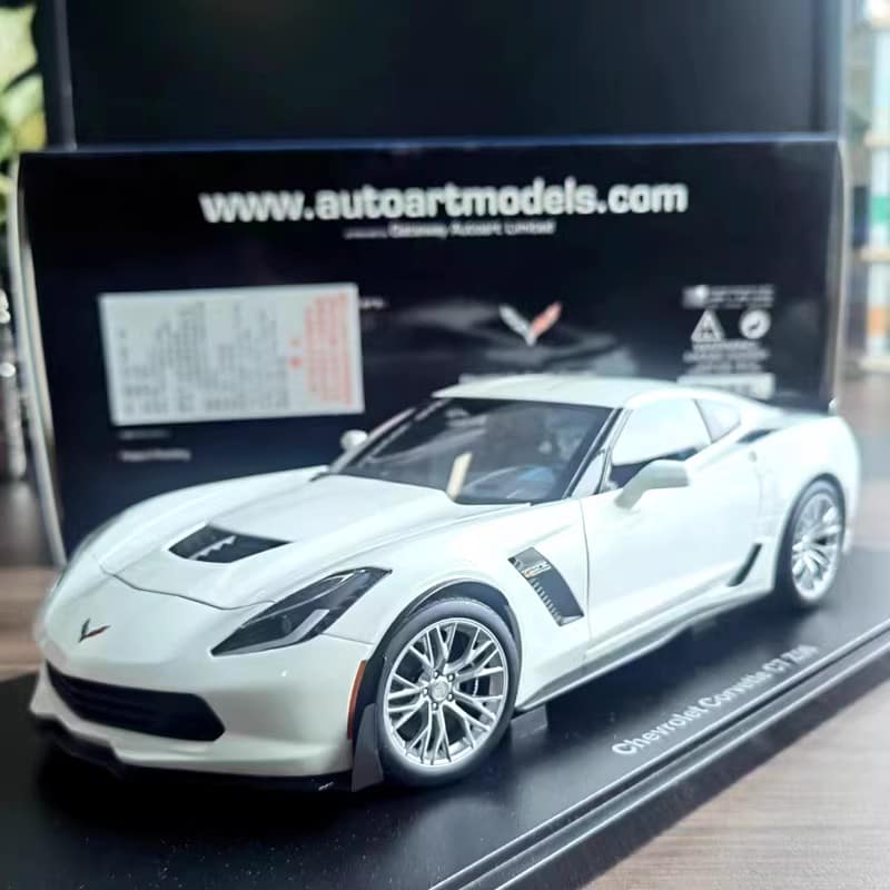 AUTOart 1:18 Chevrolet Corvette C7 Z06 Diecast Model – YX car model