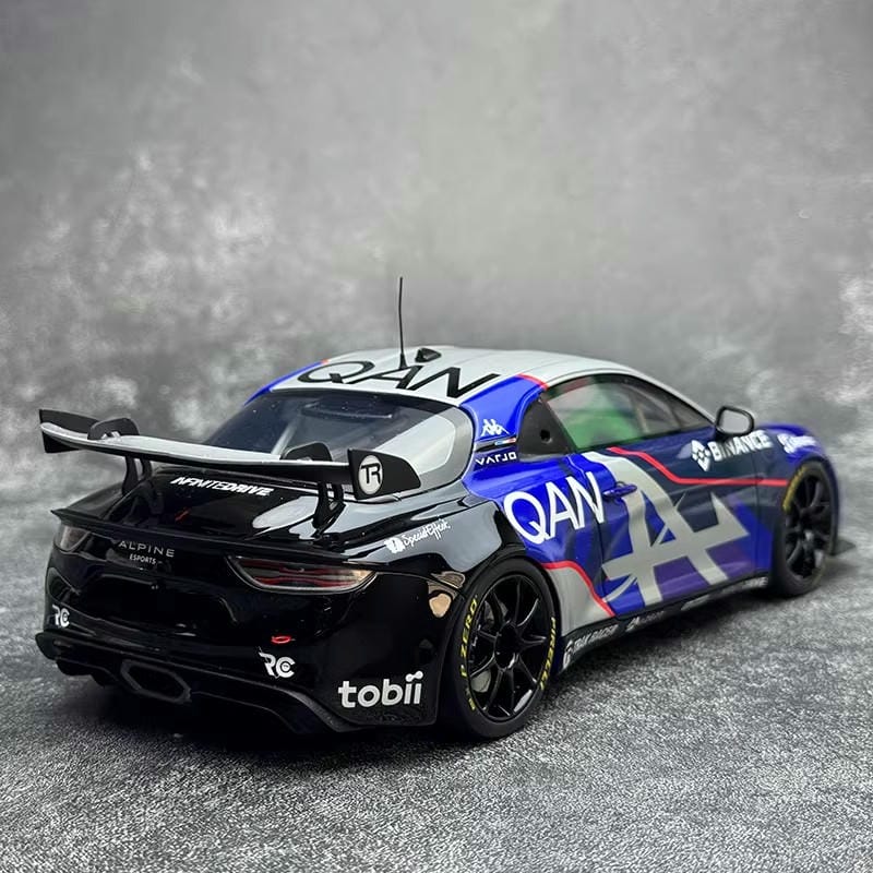 OTTO 1:18 Alpine A110 GT4 EVO Blue Esports Series 2024