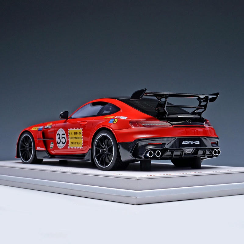 IVY Merit 1:18 Mercedes-AMG GT Black Series Resin Model Car – Red Pig Limited Edition