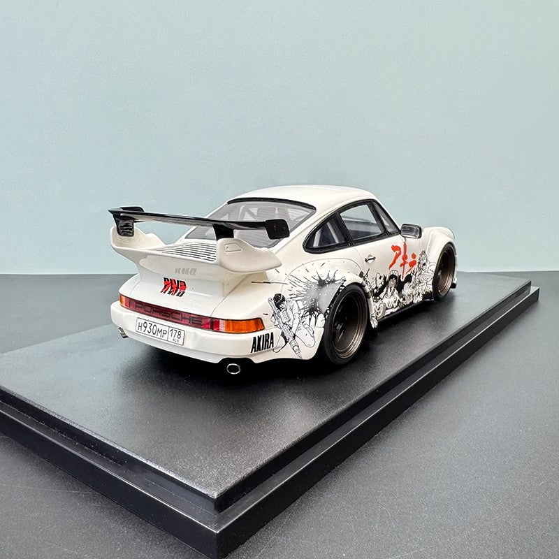 GT Spirit 1:18 RWB Akira Glacier White 2024 Resin Model (GT508) – Handcrafted Limited Edition Pre-sale