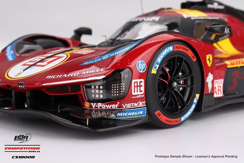 BBR 1:18 Ferrari 499P Le Mans 2025 Resin Model