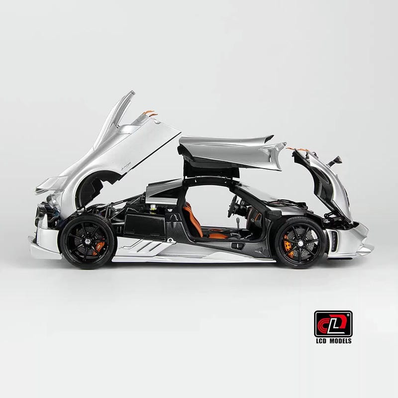 Pre-sale LCD 1:18 Pagani Imola Diecast Alloy Model Car-silver
