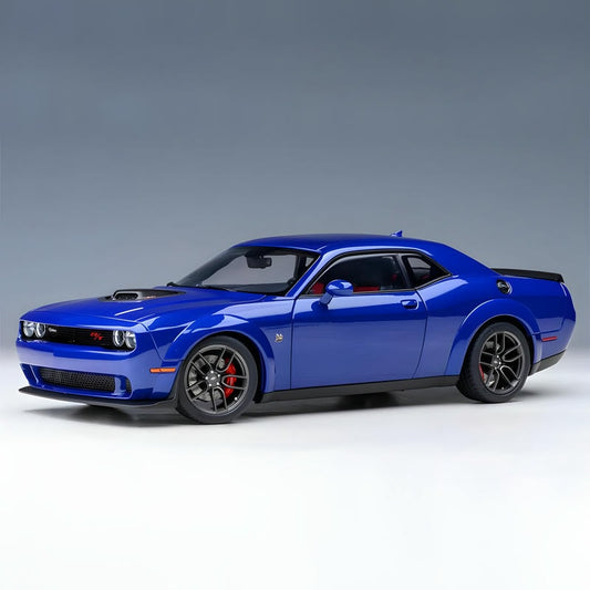 Autoart 1/18 Dodge Challenger R/T wide body Blue diecast car model