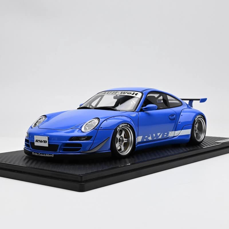Ignition Mode 1:18 Porsche RWB 997 Widebody Blue Limited Resin Ignition Mode 1:18 Porsche RWB 997 Widebody Blue Limited Resin