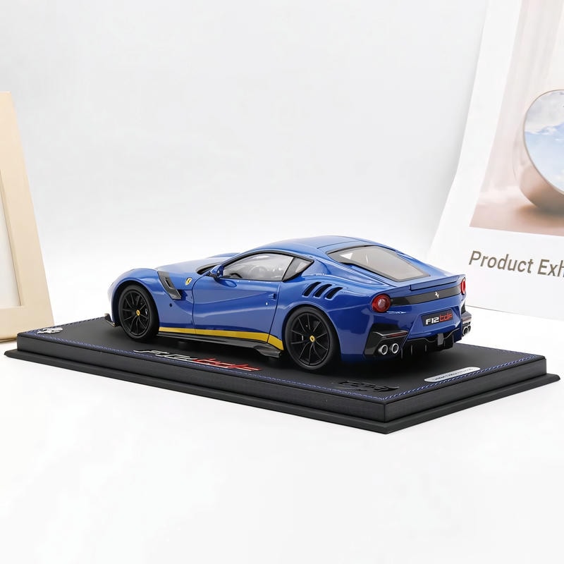 For Ferrari F12 TDF Italy BBR 1:18 sports car simulation alloy full open car model