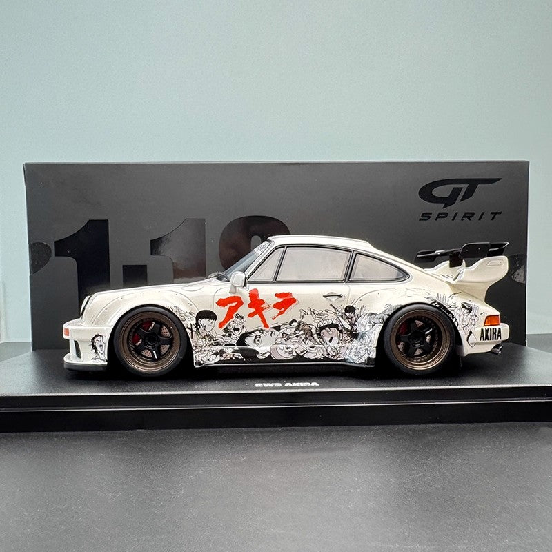 GT Spirit 1:18 RWB Akira Glacier White 2024 Resin Model (GT508) – Handcrafted Limited Edition Pre-sale