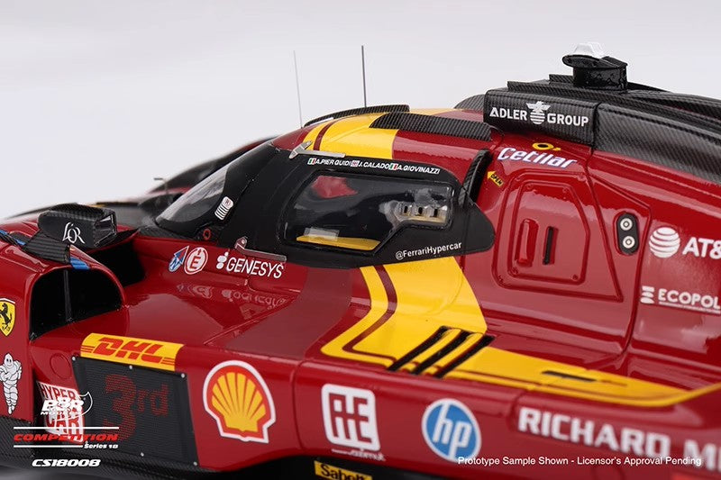 BBR 1:18 Ferrari 499P Le Mans 2025 Resin Model