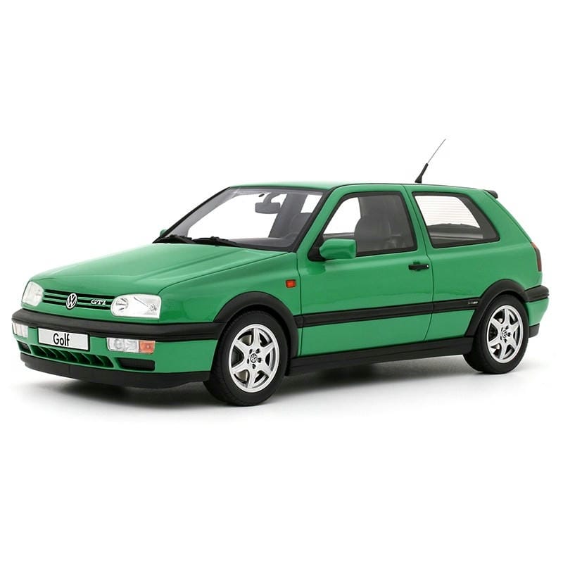 OTTO 1:18 Volkswagen Golf III GTI Color Model Salzgreen 1995