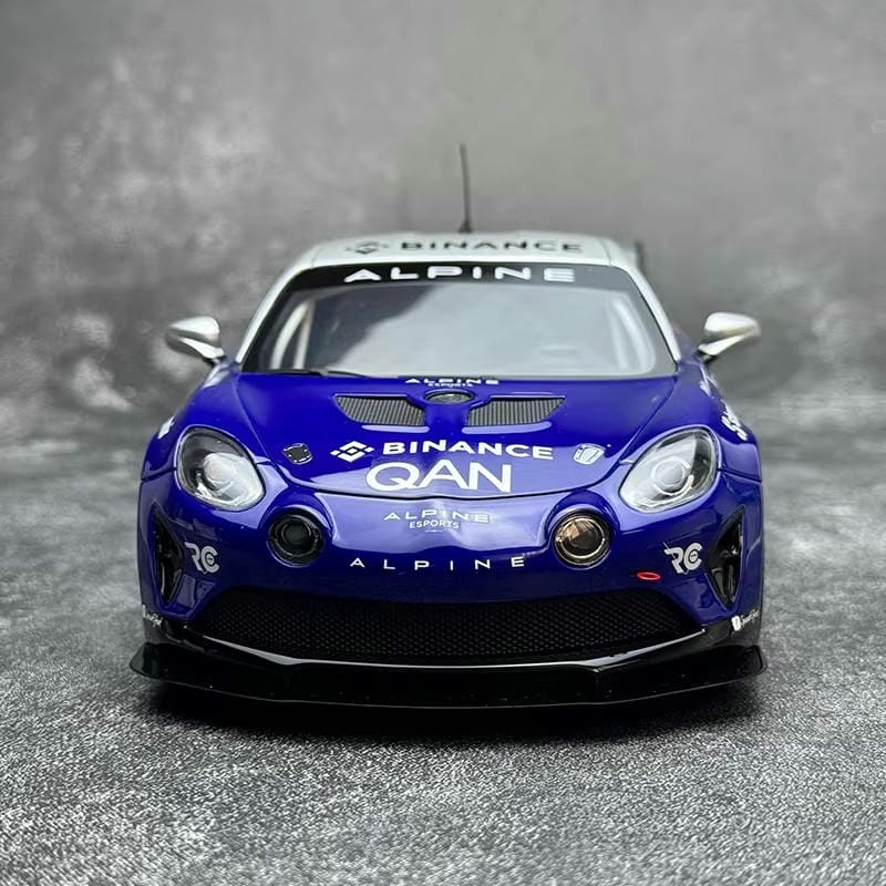 OTTO 1:18 Alpine A110 GT4 EVO Blue Esports Series 2024