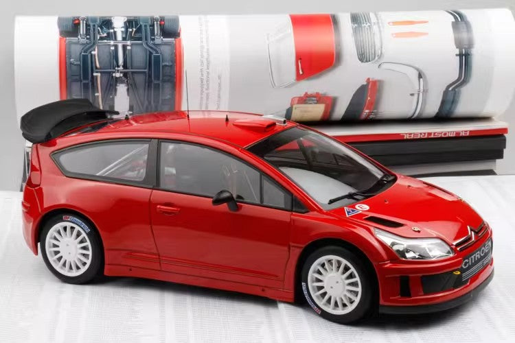AUTOart Citroën C4 WRC – 1:18 Scale Alloy Model (Senna Tribute Edition, Static Display)