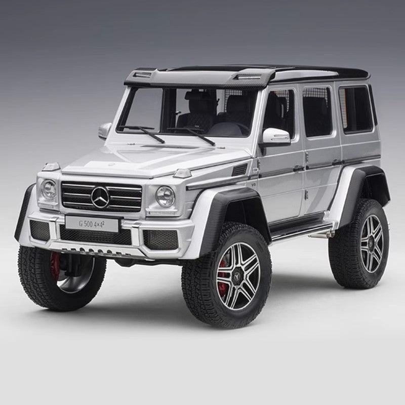 Mercedes-Benz G500 4×4² (2016) – 1:18 Scale Model by AUTOart (Full Open, High-Clearance Off-Road Icon)