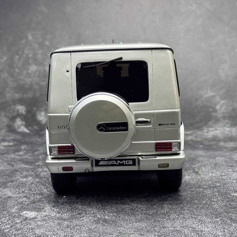 2003 Mercedes-Benz G-Class G55 AMG Iridium Silver – 1:18 Scale Resin Model by OTTO (Limited to 3,000 Units)(OT1126)