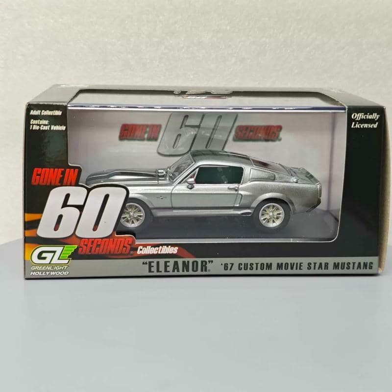 GreenLight 1:43 1967 Ford Mustang “Eleanor” Diecast Model Car 86411